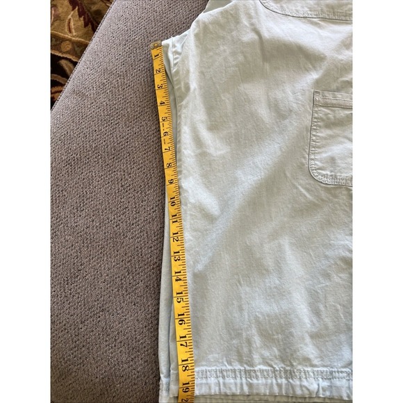 Dockers women's Capri pants light blue drawstring Size 14 - Picture 8 of 9